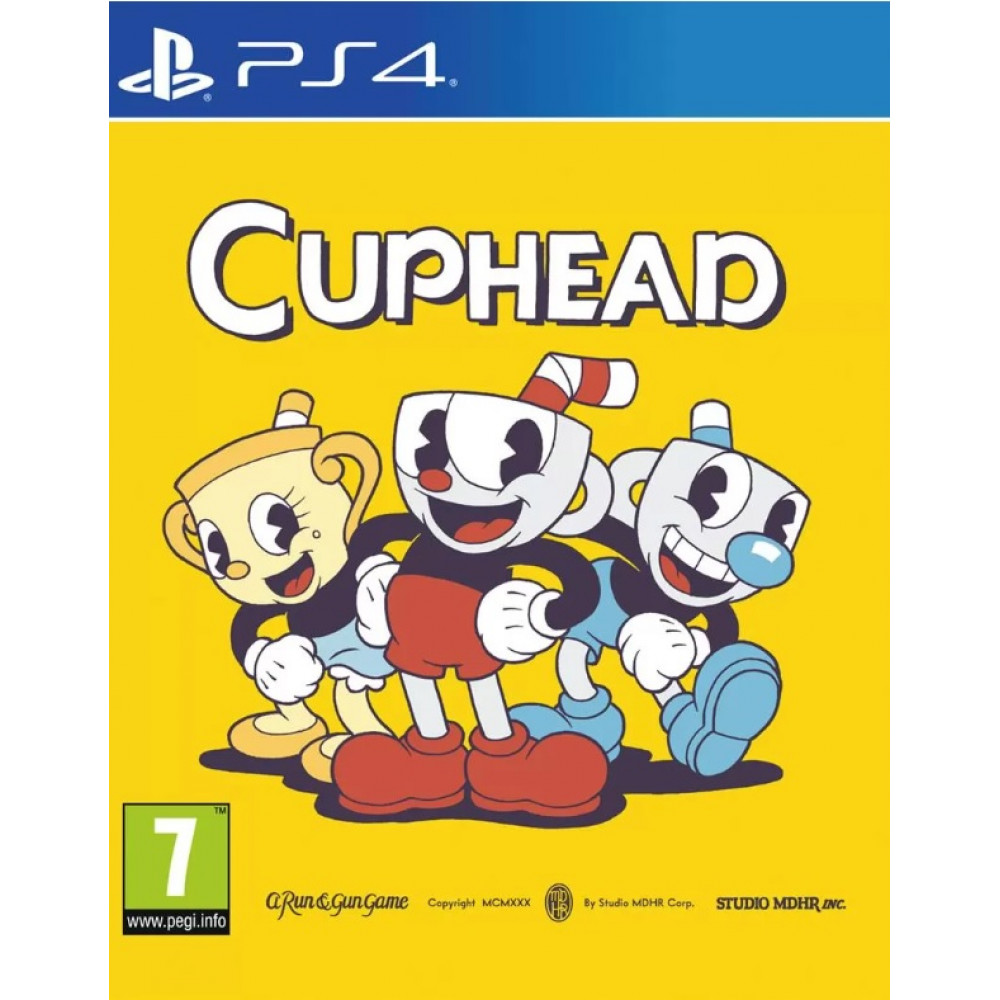 Cuphead [PS4, русские субтитры] (Б/У)