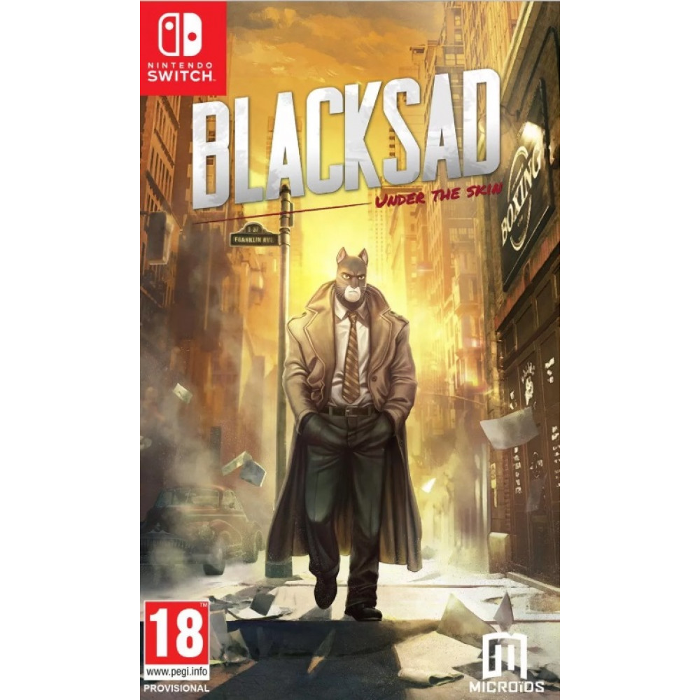 Blacksad: Under the Skin [Nintendo Switch, русская версия]