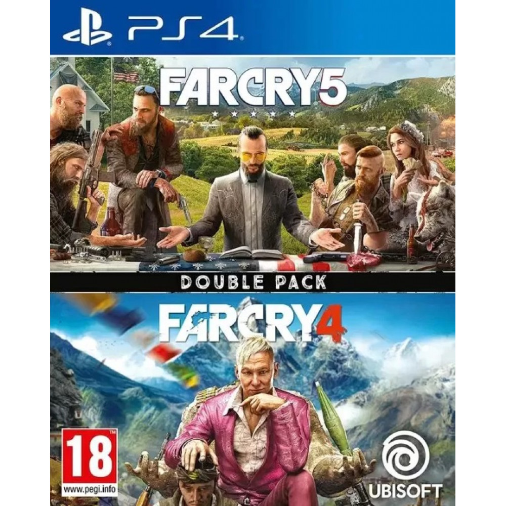 Far Cry 4 + Far Cry 5 [PS4, русская версия]