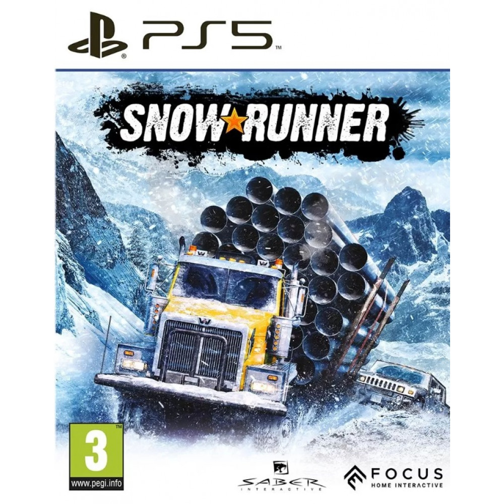 SnowRunner [PS5, русские субтитры] (Б/У)