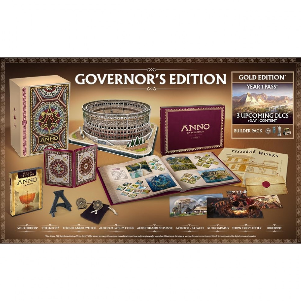 Anno 117: Pax Romana. Governor's Edition [PS5, русские субтитры]