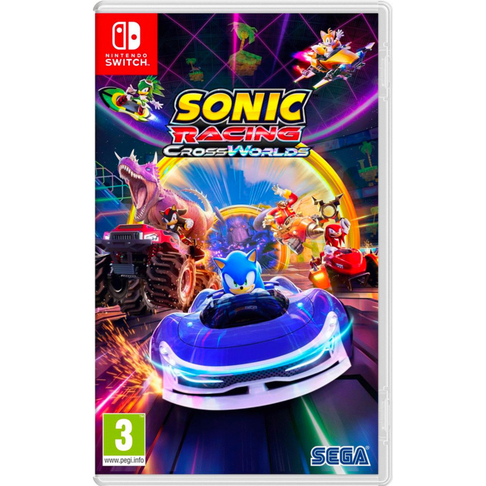 Sonic Racing: CrossWorlds [Nintendo Switch, русские субтитры]
