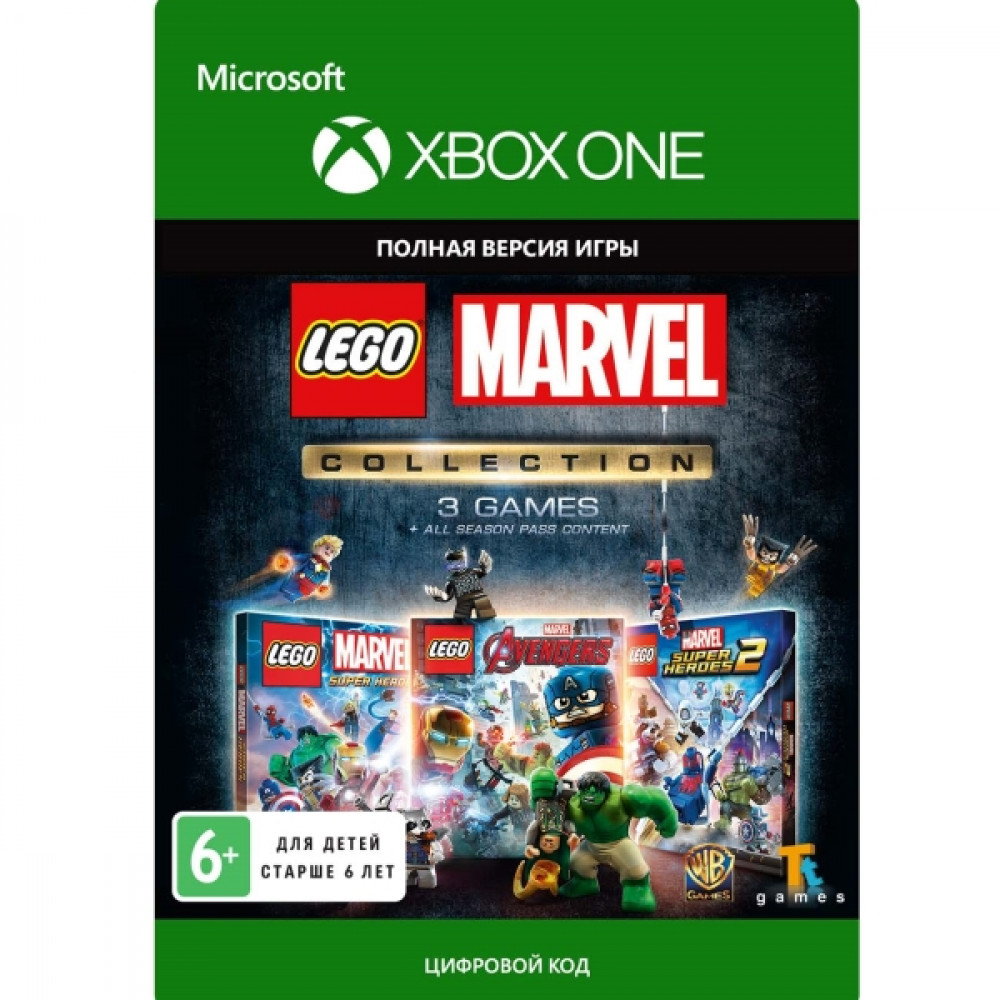 LEGO Marvel Collection [XBOX, русские субтитры]