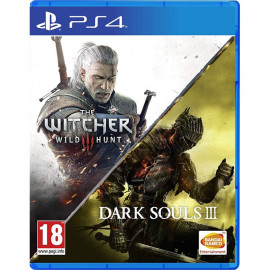 Ведьмак 3: Дикая охота + Dark Souls III [PS4] (Б/У)