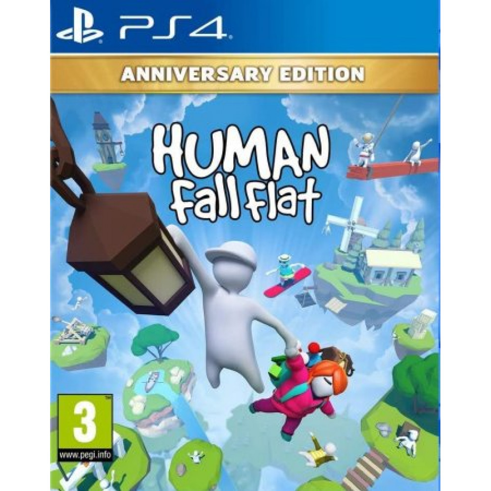 Human: Fall Flat - Anniversary Edition [PS4, русские субтитры]