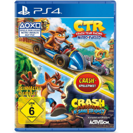 Crash Bandicoot N. Sane Trilogy & Crash Team Racing Nitro-Fueled [PS4, английская версия]