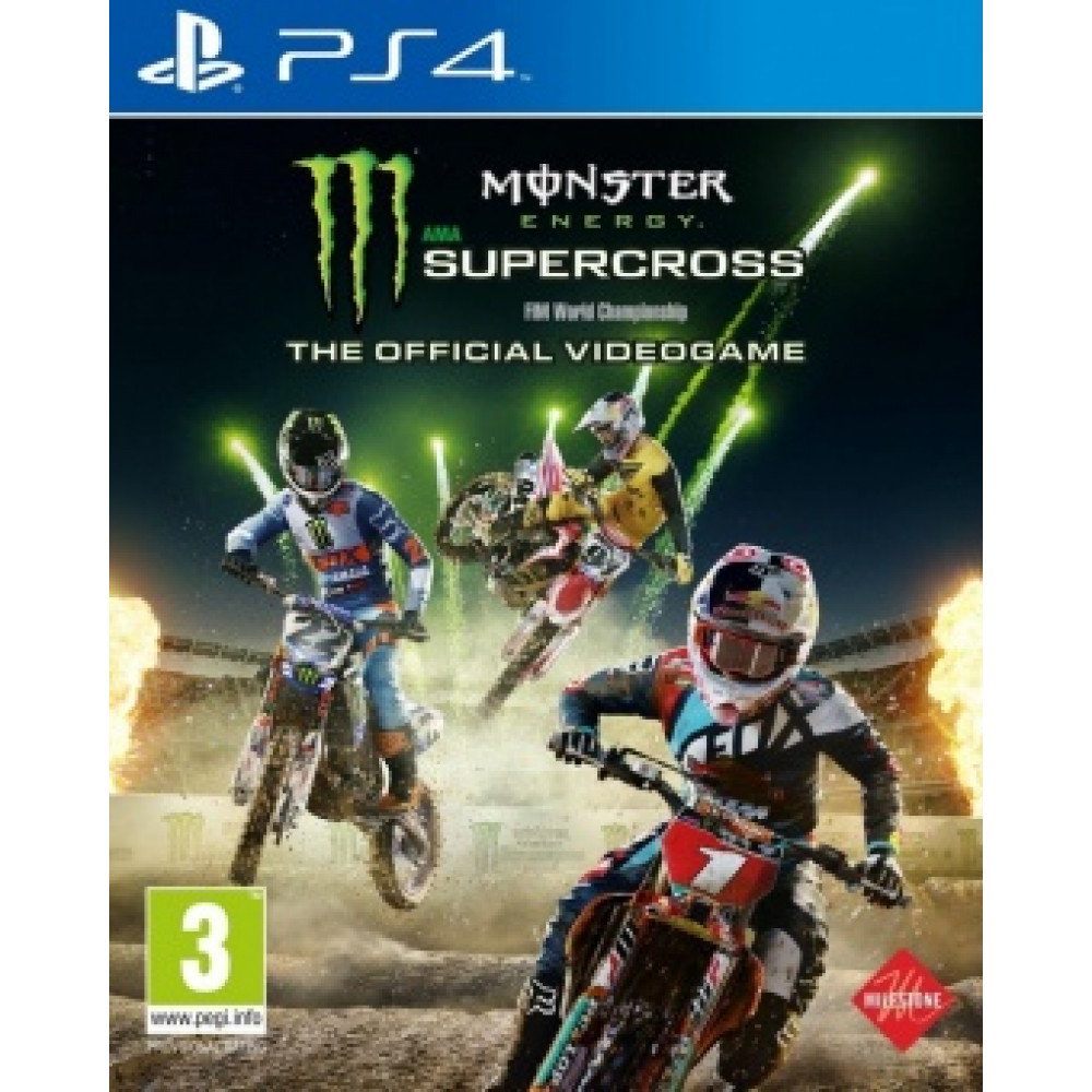 Monster Energy Supercross - The Official Videogame [PS4, английская версия]