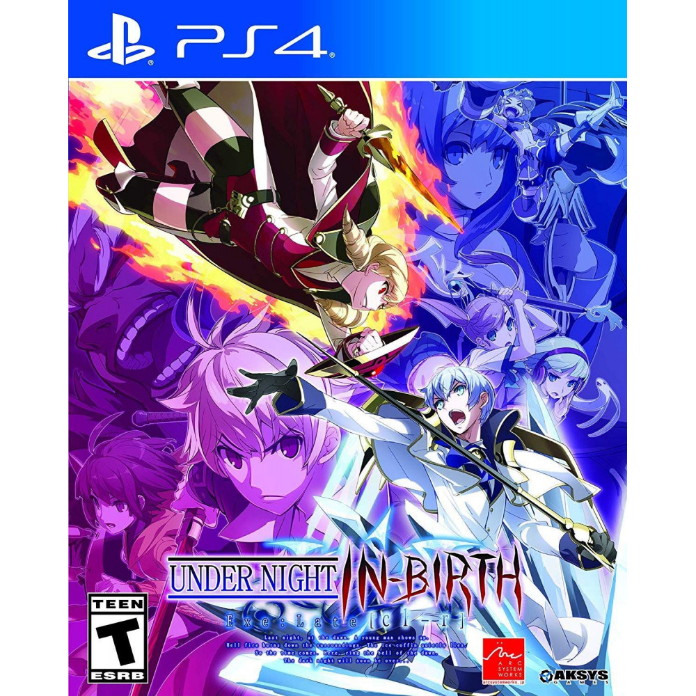 Under Night In-Birth Exe: Late [cl-r] [PS4, английская версия]