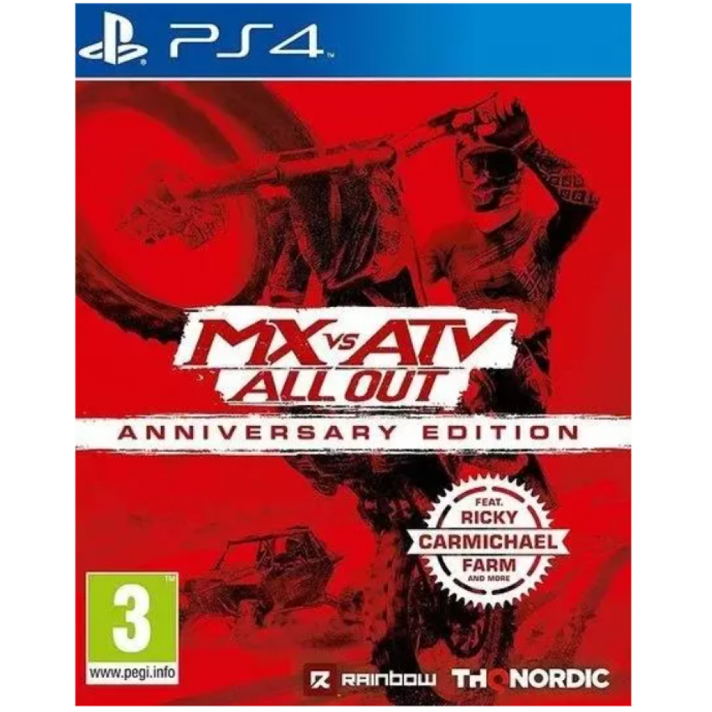 MX vs ATV All Out - Anniversary Edition [PS4, английская версия]