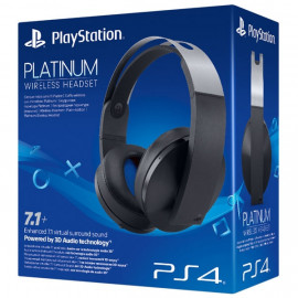 Наушники PlayStation Platinum Stereo Headset [для PS4, стерео 7.1, 3D-аудио,черный] (Б/У)