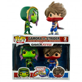 Фигурка Funko POP! Vinyl 2-Pack: Capcom vs. Marvel: Gamora vs Strider 22776