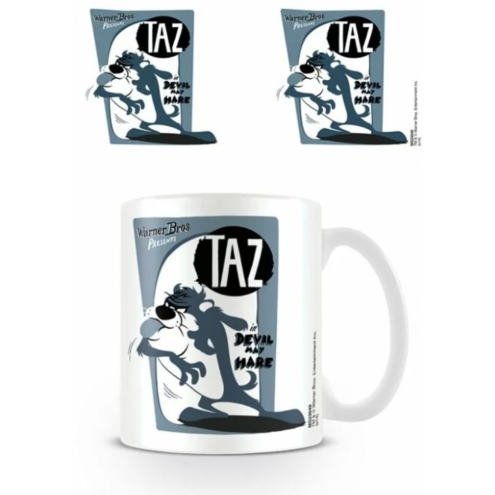 Кружка Looney Tunes (Taz - Retro) Coffee Mug 315 ml MG23040