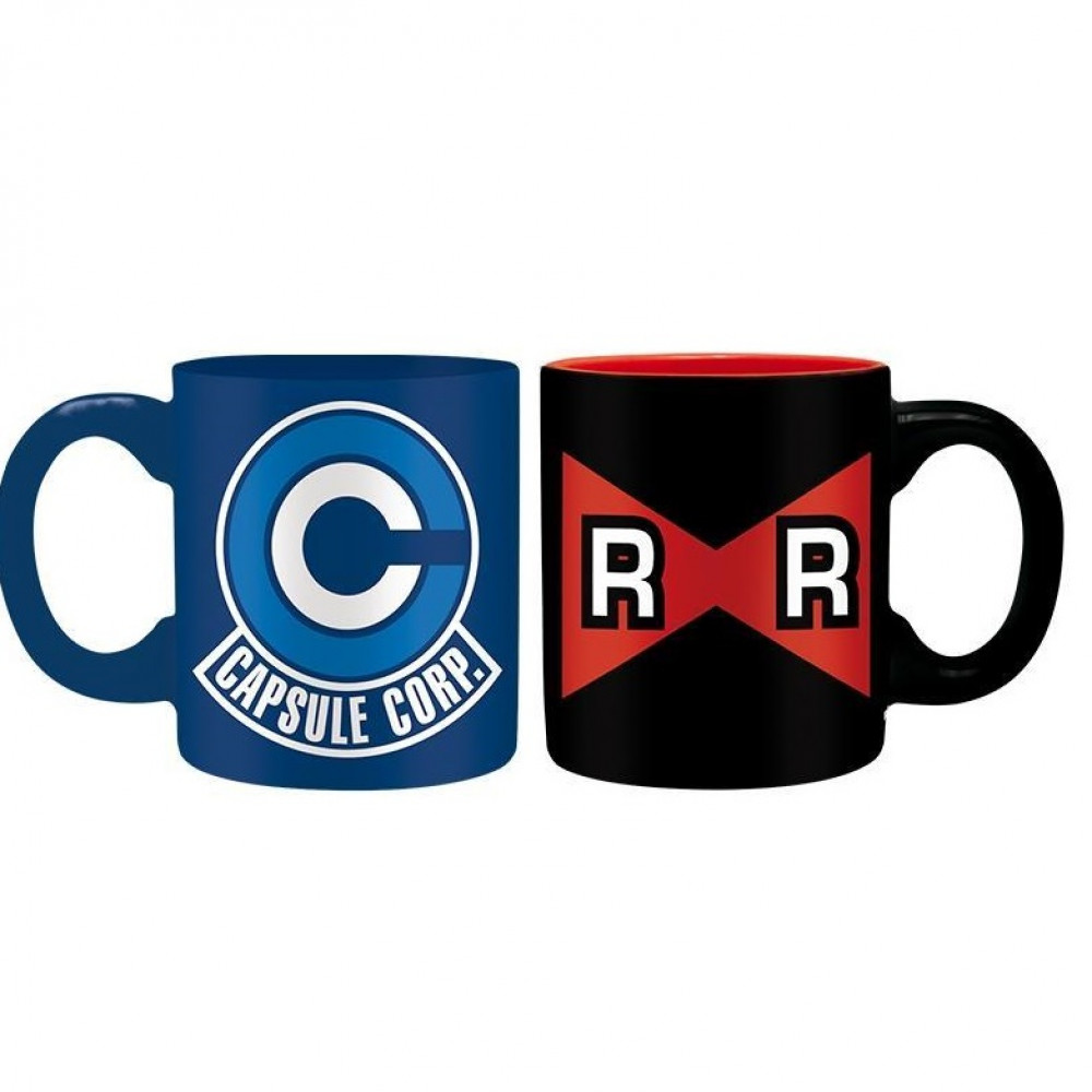 Набор кружек Dragon Ball Capsule C VS R Ribbon 2 шт 110 ml ABYMUG449