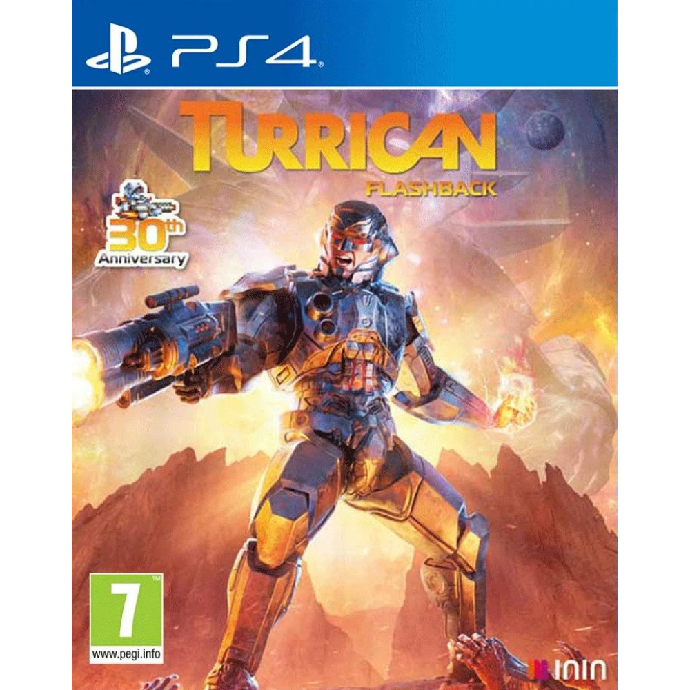 Turrican Flashback [PS4, английская версия]