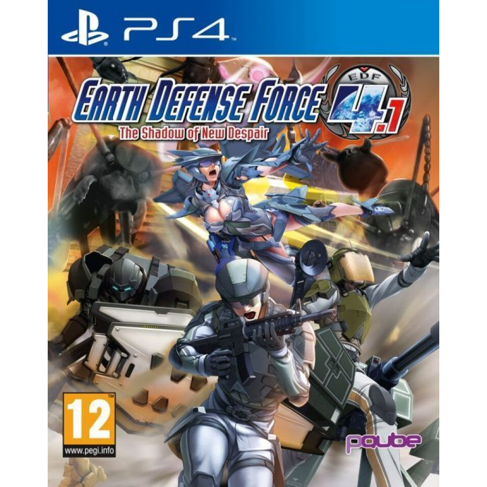 Earth Defense  4.1 The Shadow of New Despair [PS4, английская версия]