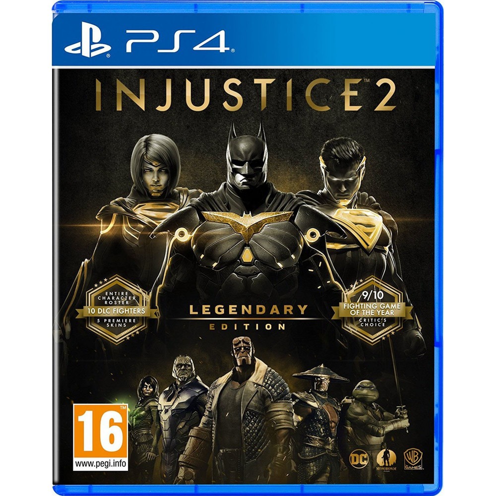 Injustice 2. Legendary Edition [PS4, русские субтитры] (Б/У)