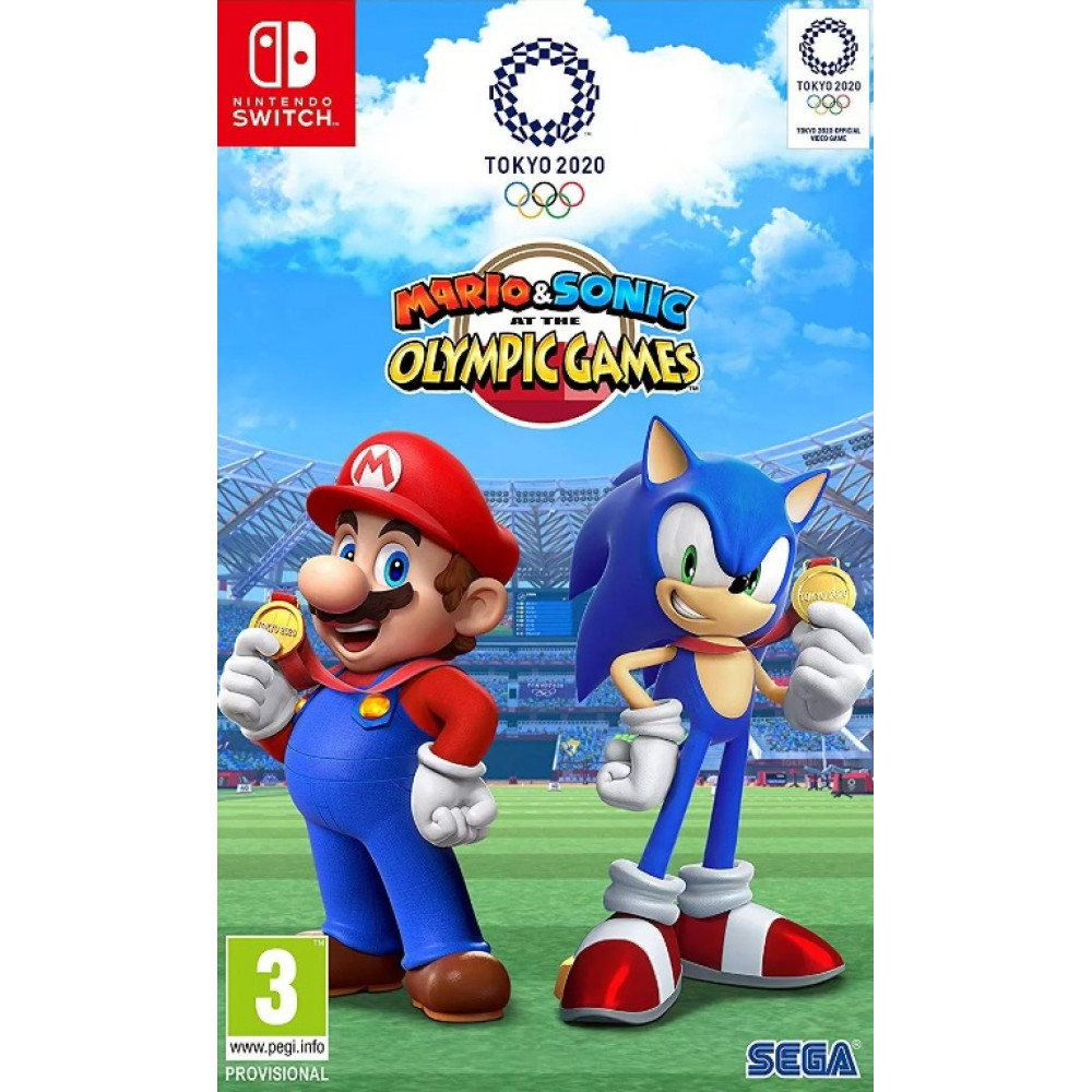 Марио и Соник на Олимпийских играх 2020 в Токио [Nintendo Switch, русская версия]