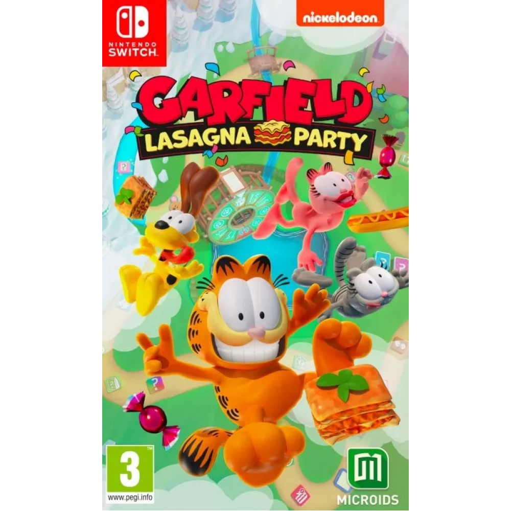 Garfield: Lasagna Party [Nintendo Switch, русские субтитры]