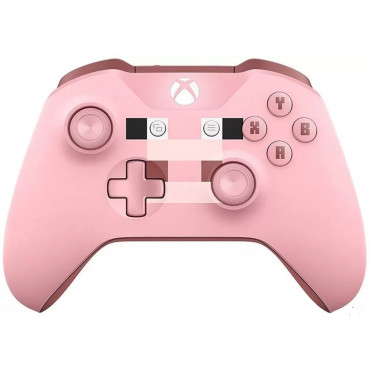 Джойстик Xbox One S/X Controller Wireless Minecraft Pig (OEM в пакете)